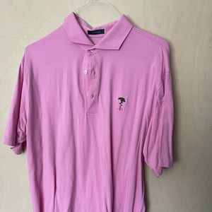 Turtleson Large Polo Shirt Pink